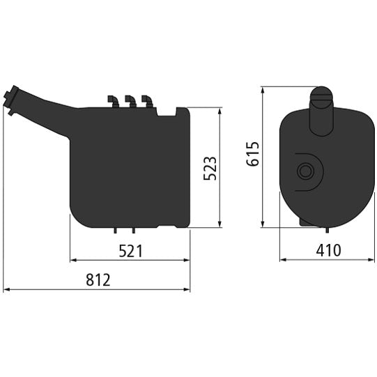 Dieseltank 85 l