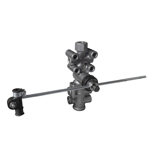 Luftfjäderventil med höjdbegränsare