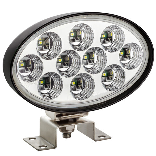 LED reversing light, 12/24 V, oval, 2.50 m, open end
