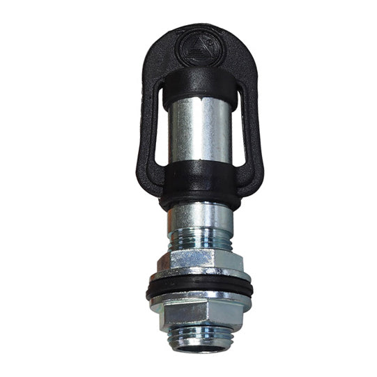 Push-on tube to screw on 2-pole, f. rotating beacons