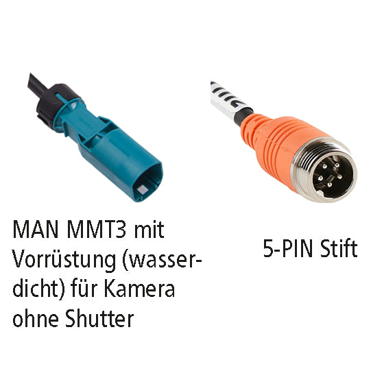 LUIS adapter MAN MMT3 w/ pre-fitting, 5-PIN, w/out shutter