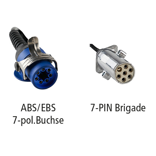 LUIS-adapter ABS/EBS spiralkabel till 7-polig brigad