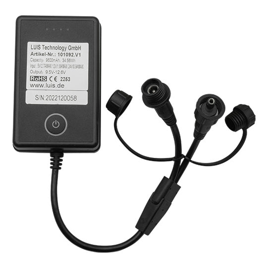 LUIS ladattava akku magneettipidikkeellä, 10050 mAh/3,6 V, 1 kpl