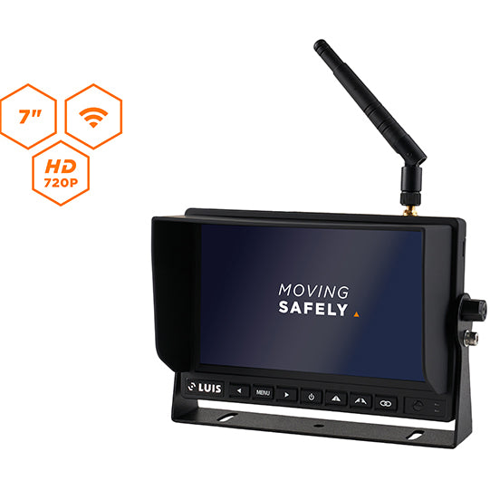 LUIS 7" Digital Radio Monitor Professional with Trigger