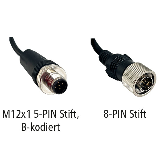 LUIS Adapter Edge AI CAM. järjestelmäkaapeli M12 B-koodattu