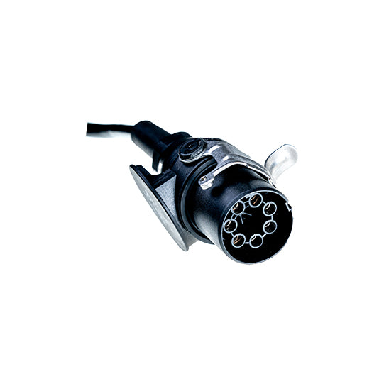 EBS/ABS spiral connecting cable, 24 V, 7-pin/5-pin, 3.5 m