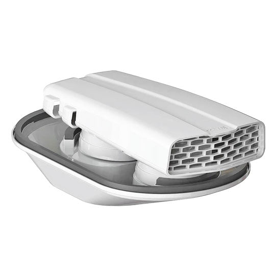 Electric roof ventilator, white, ABS plastic