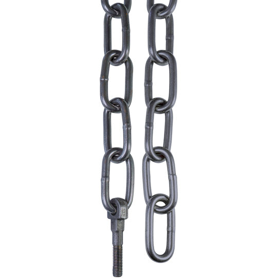 Chain part 6 x 1250 mm with eye bolt, bright