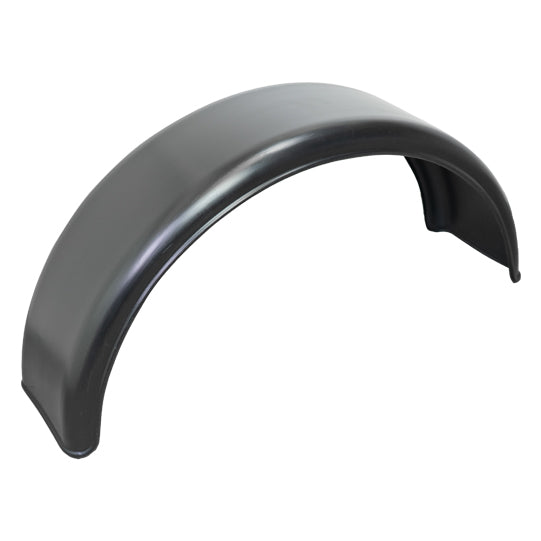Semi-circular mudguard, W 230, L 1400, S 900, H415, PE