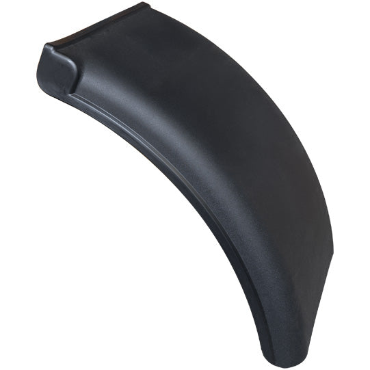 Quarter-circle mudguard, W 450, L 1000, PP