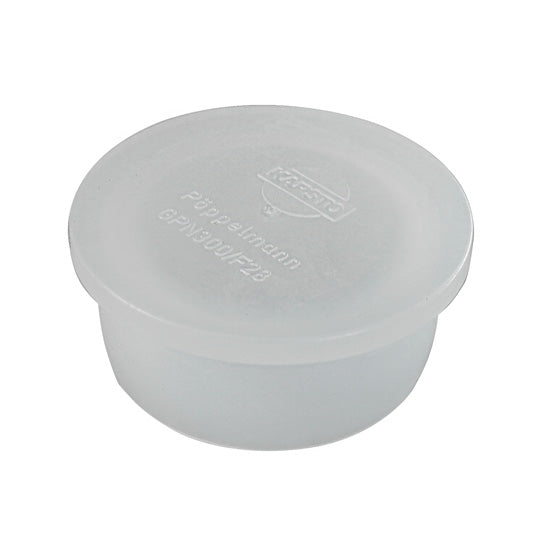 Plastic end cap KE f. support tube 42.4 mm