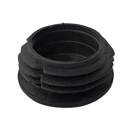 Putkikannakkeen muovitulppa 40 mm. musta