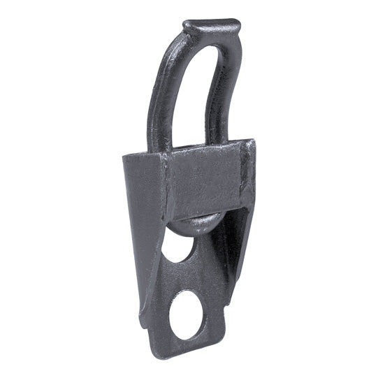Lashing bracket w/ loop, raw, load capacity 2500 daN