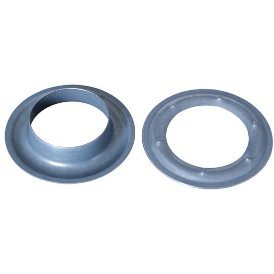 Round eyelet w/ washer, inner Ø 40 mm, outer Ø 62 mm, galv.