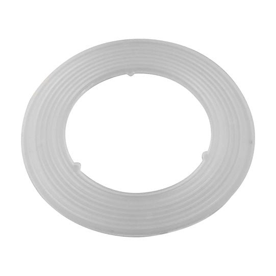 Washer, transparent plastic, for round eyelet inner Ø40mm