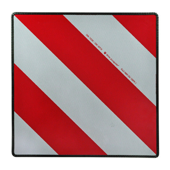 Parking warning, aluminum 8 holes, L + R, 423 x 423, w/ KS