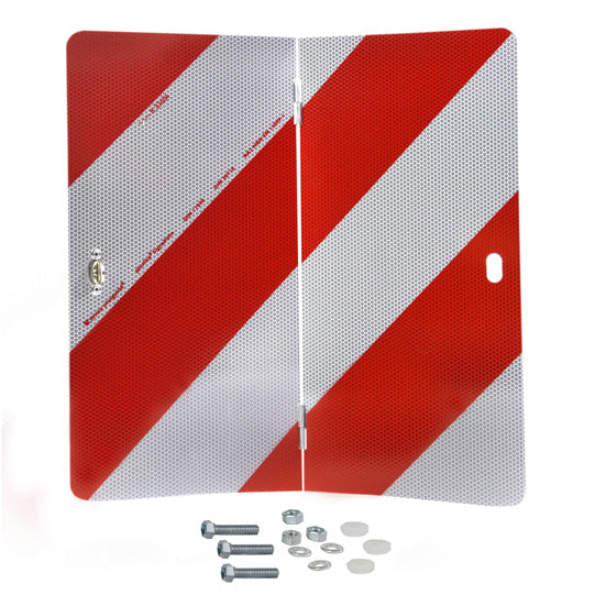 Parking warning sign, R, type II, hinged, 423 x 423 mm, w/o KS