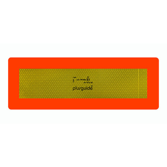 ECE 70.0I, smooth aluminium, type III, 1130 x 196 mm