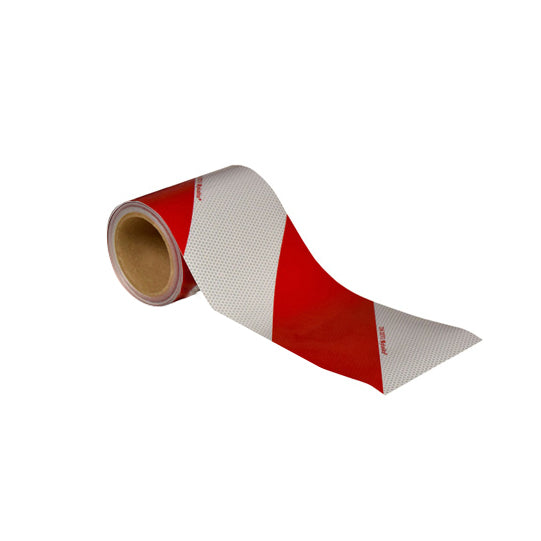 Vehicle markings, type II, 141 mm x 9 m, R-facing