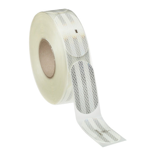 Contour marking for tankers, white, 50 mm x 50 m, 3M