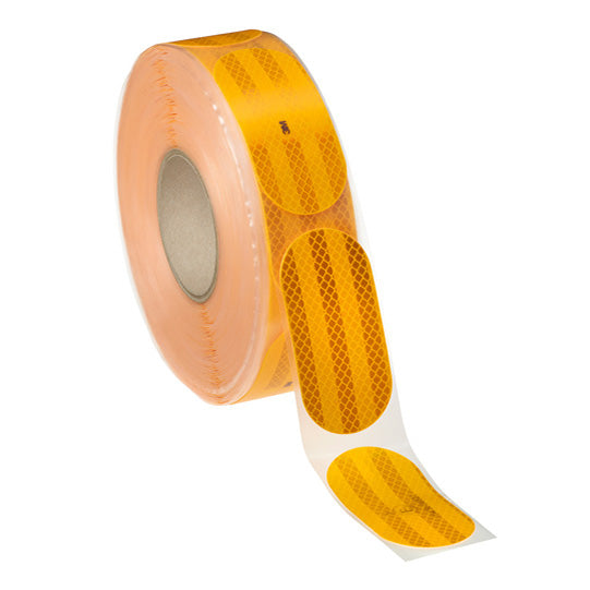 Contour marking for tankers, yellow, 50 mm x 50 m, 3M