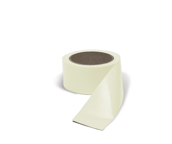 Tarpaulin tape, 50 mm x 5 m, white RAL 9010