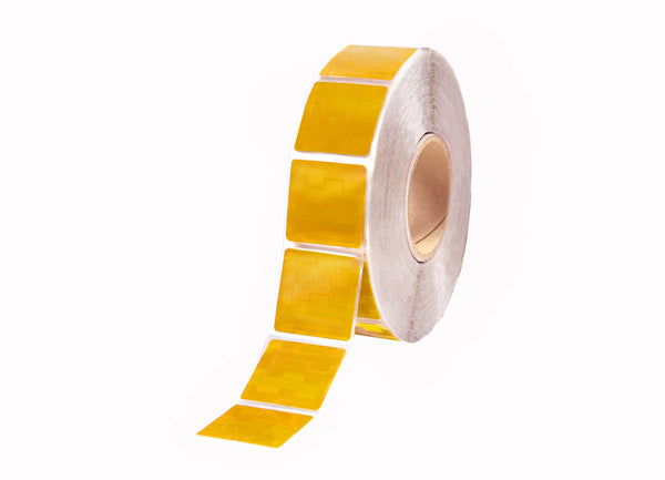 Contour marking tarpaulin, yellow, 50.8 mm x 50 m, Avery