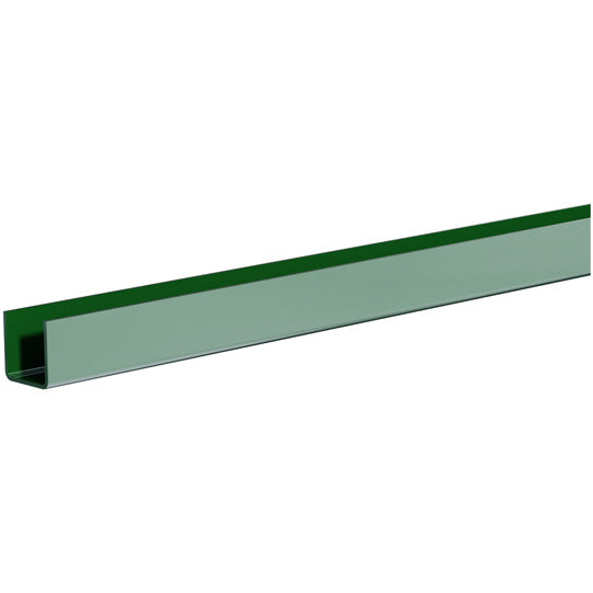 side board-U-stl., DX51D, galvanised, 6000 mm, 23 x 23 x 1.5 mm