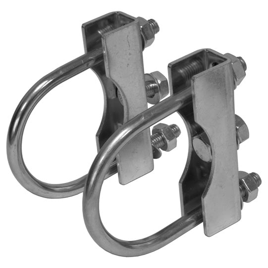 Clamp tube holder, galvanised, f. mtg. the clamp