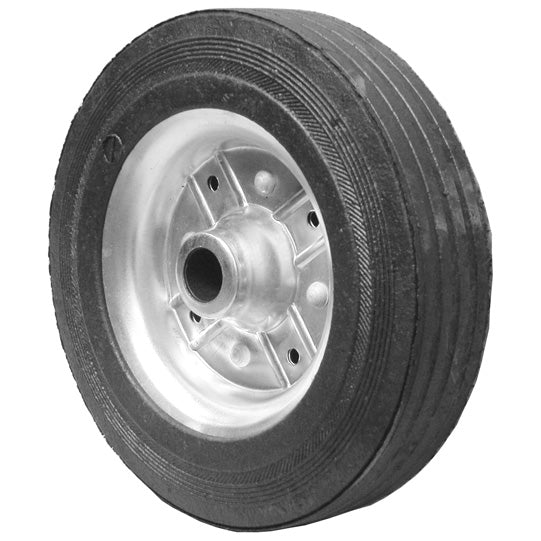 Spare wheel 200 x 50 mm solid rubber, hub Ø 20 mm