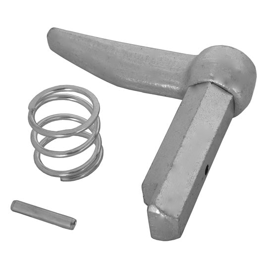 Locking bolt with spring