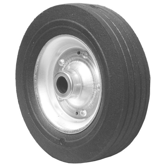 Reservhjul 200x60 mm massiva gummidäck på plåtfälg