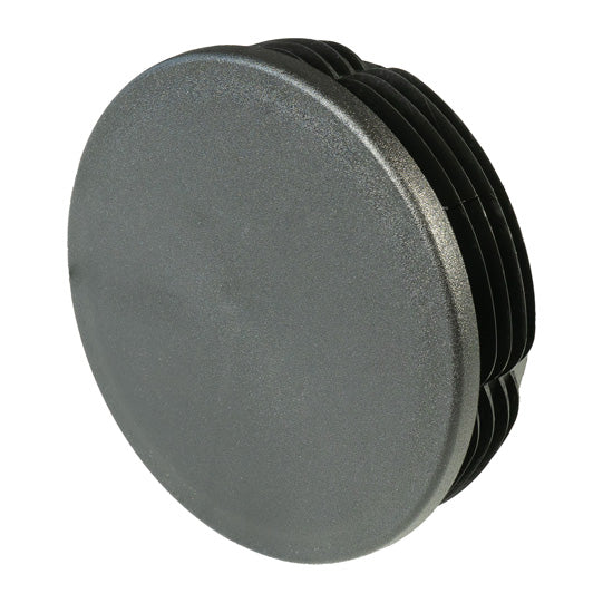 Cover cap Ø 108 mm, black plastic