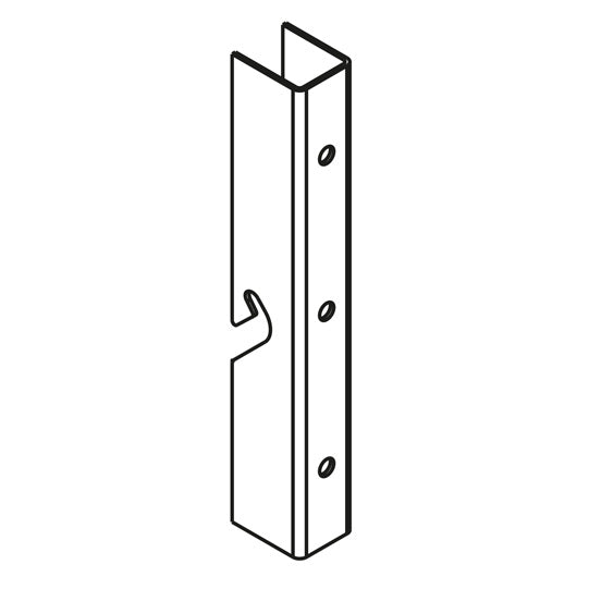 Bearing part, detachable, 500 mm, galvanised