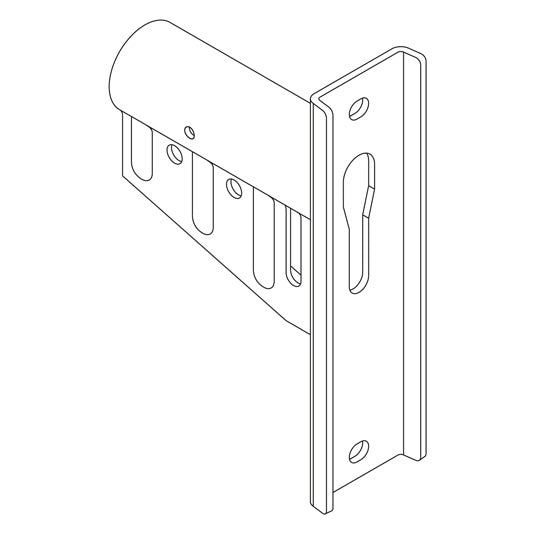 Clamp, galvanised