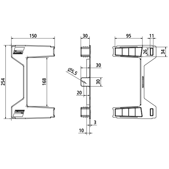 Plastic cover cap, f. type 564040