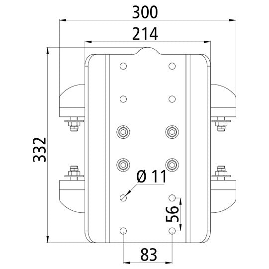 Multi-height adjustment kit for coupling up to 3.5 t