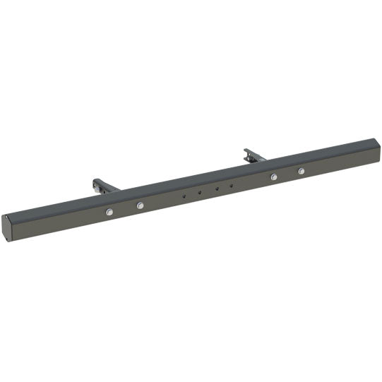 Underride guard, hexagonal, 12 t, steel, black, 2100 mm