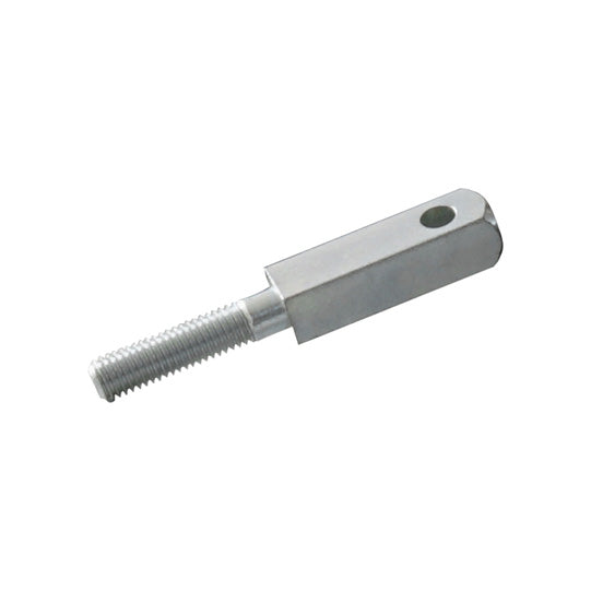 Threaded square spindle, galvanized, loose, f. Case lid lock