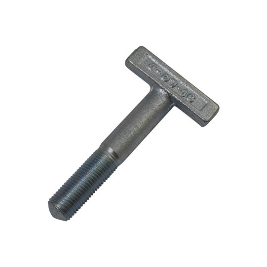 T-piece, long, galvanised stl., f. PWP tension lock Paco
