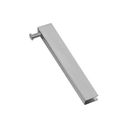 Edging, galvanized steel, 400 x 25 mm, with pendulum bolt