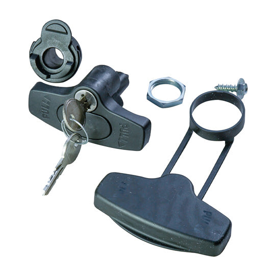 Rotary bolt lock, complete, w/ key