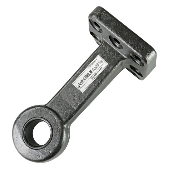 Drawbar eye Ø 50 w/ flange 8-hole w/out plate and screws