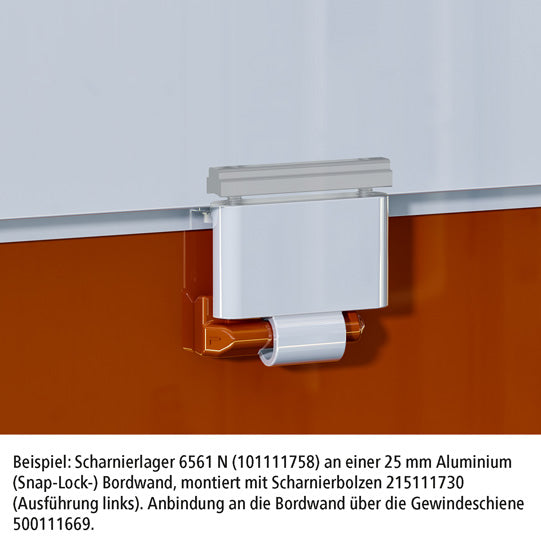 Gängskena, 75 mm, aluminium, rå, legering EN AW-6005A T6