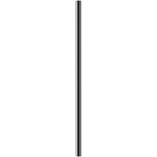 Gängstång, M12 × 2000 - 4,6, galvaniserat stål.