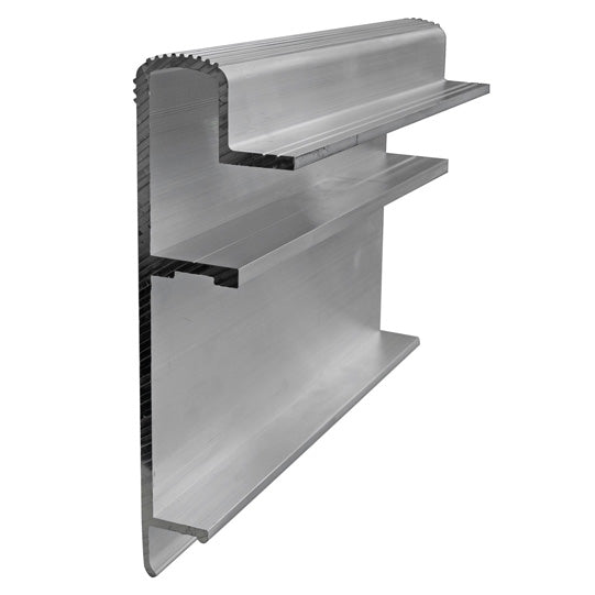 Aluminum frame profile 169mm, press finish