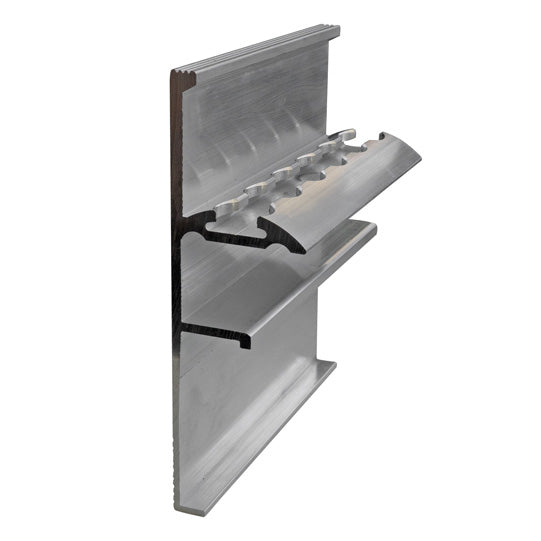 Aluminum frame profile 159.8mm, w. airline milling