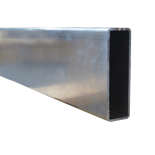 Aluminium 25 mm insertion plate, 100 mm, anodised