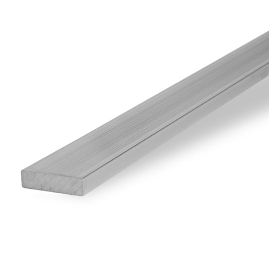 Aluminiumplatt material 25 x 4 mm, anodiserad