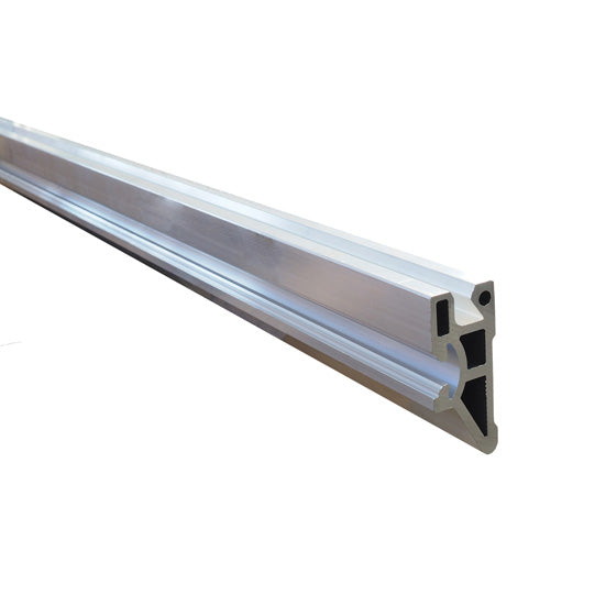 Kombistötfångare i aluminium, för M10-skruvar, anodiserad